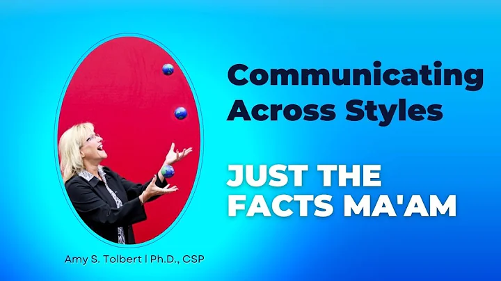 DiSC Communication with Amy S. Tolbert, Ph.D., CSP...