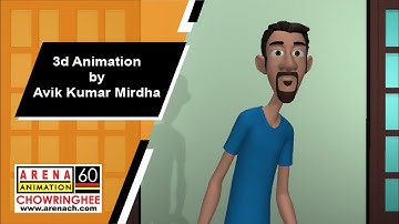 Arena Animation Chowringhee: 3D Character Animation by Avik Kumar Mirdha #arenach #arenaanimation