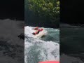 J'ai flippé en faisant de l'hydrospeed.