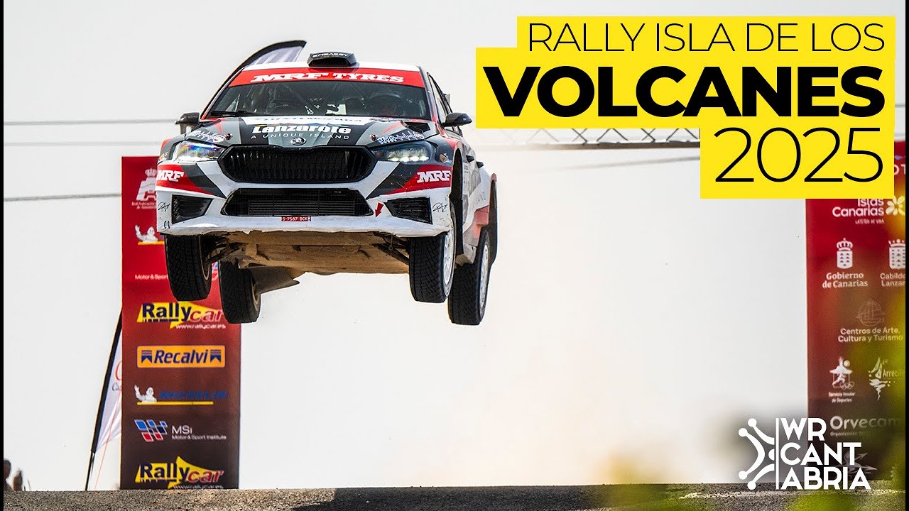 Rally Isla de Los Volcanes CERT 2025 | Crash, Mistakes & Jumps | CERT