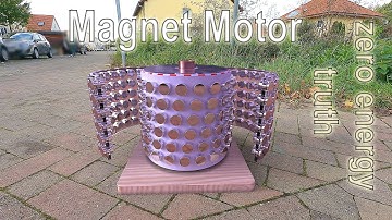 Truth: Zero Energy Magnet Motor or just fake? How perpetual motion machines are mend to work.