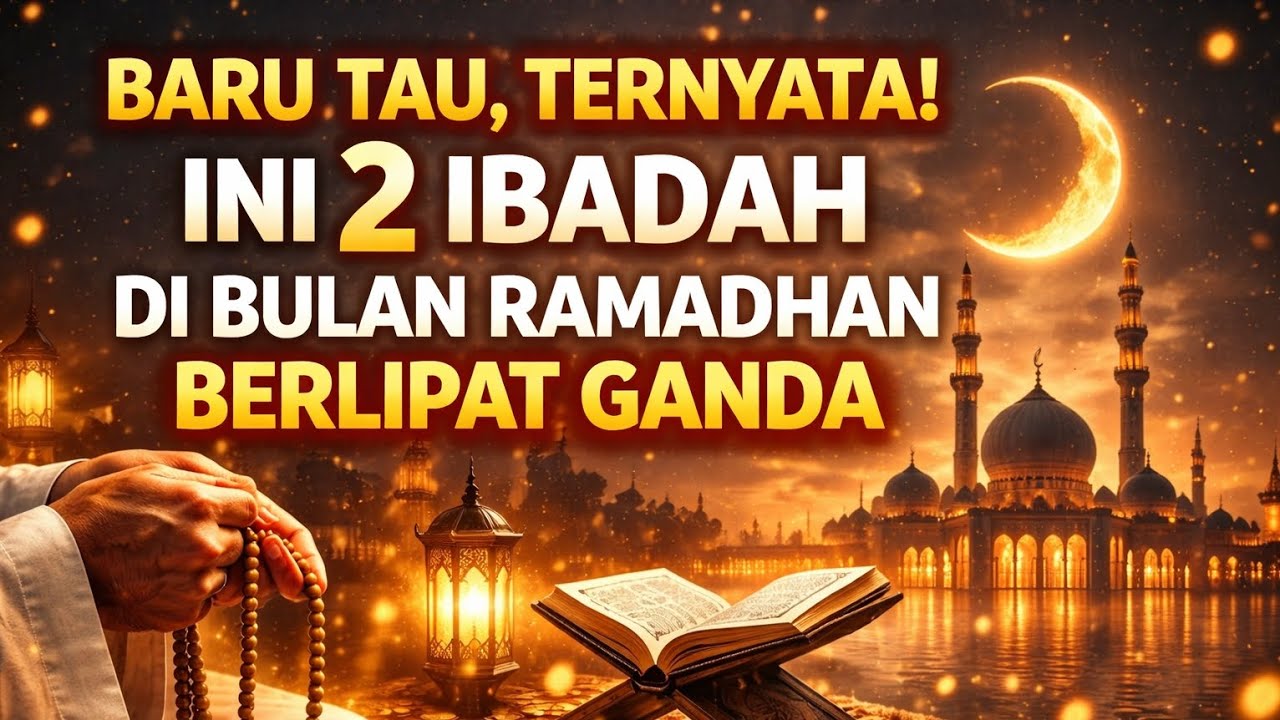 Rahasia 2 ibadah di Ramadhan yang Jarang Disadari