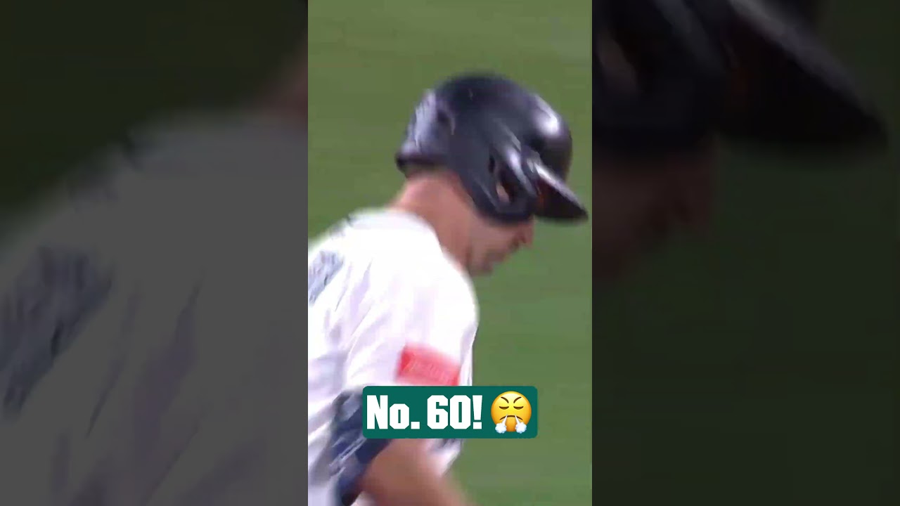 60 home runs for Cal Raleigh!! 🔱