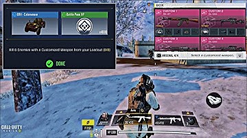 How I Kill 8 Enemies with a customized weapon From your loadout in BR |Events| #CODM #codmbr #BR #S7