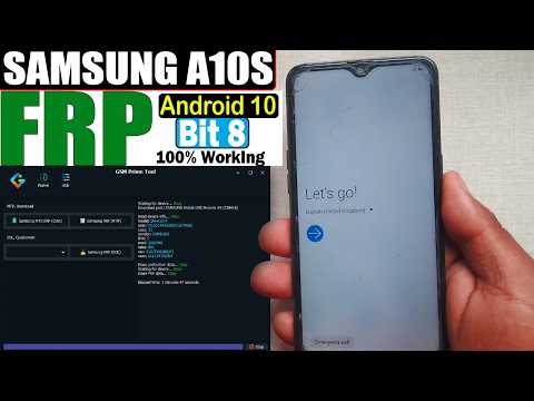 Samsung A10S FRP bypass Android 10 Bit8 one click ✅ 100% working #2026