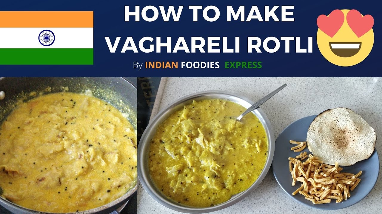 How To Make Vaghareli Rotli at Home - YouTube