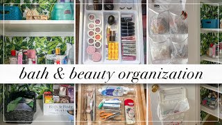 Bathroom Closet Organization | Beauty Product Declutter | Beauty Organization Ideas by Miss Annie 1,187 views 1 year ago 20 minutes