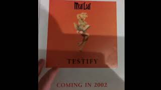 Meat Loaf Legacy - 2001 Rare &quot;Testify&quot; album Promo - radio interview (audio only)