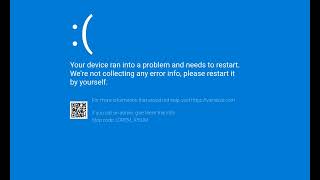 Lucy has BSOD Simulator