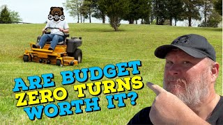 Budget Zero Turn Mowers?  What Engines and are they worth it?