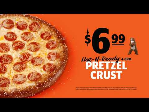 Pretzel Crust is Baaaaaaack