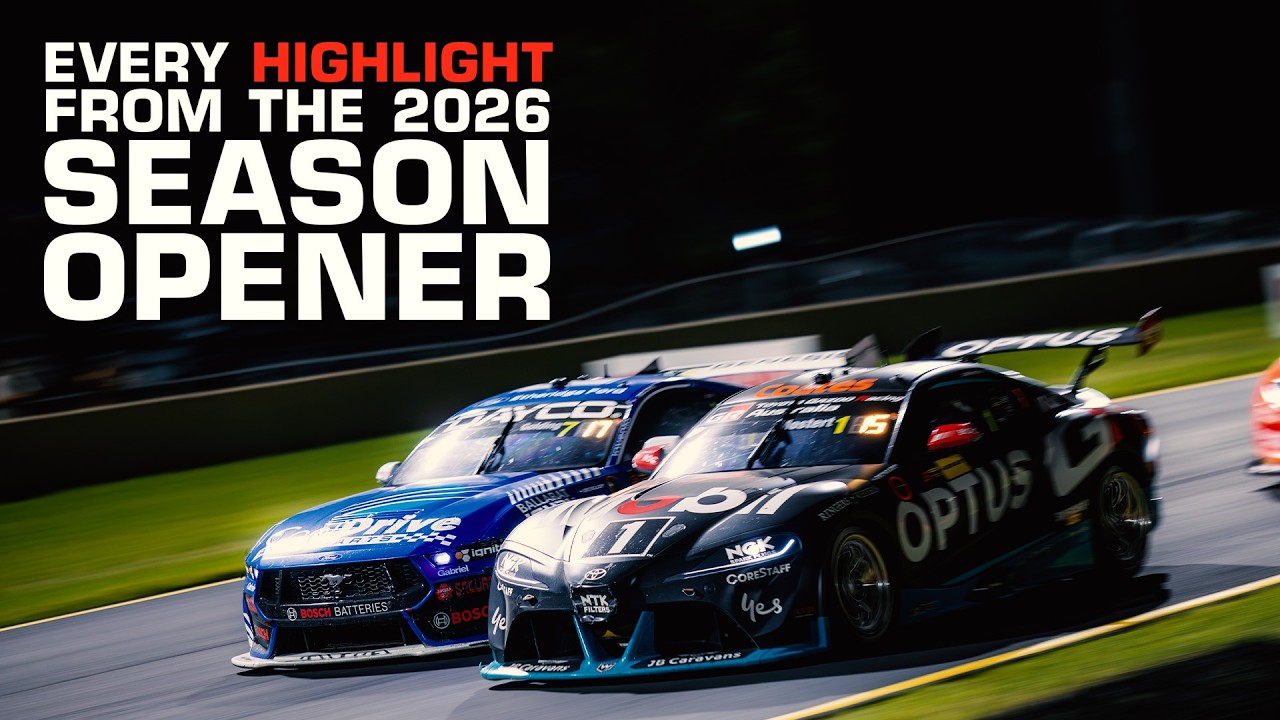 Every Race Highlight From The 2026 Season Opener | 2026 Repco Supercars Championship