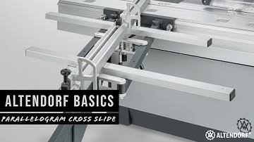 Parallelogram cross slide - Changing was yesterday! I Altendorf Group America