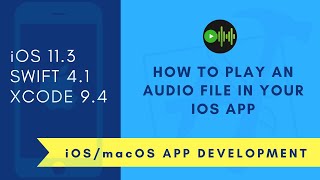 iOS Beginner : How to run and play Audio file - AVAudioPlayer (Swift 4 + XCode 9)