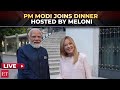 PM Modi in Italy LIVE | Meloni welcomes Modi in Rome | India Italy relations | Modi-Meloni news