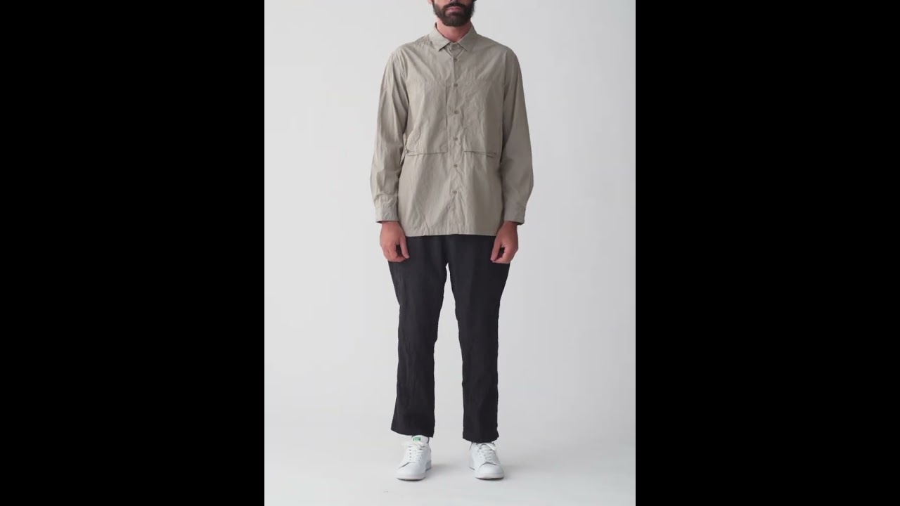 SALE】COタイプライターキャッチワッシャー ワークシャツ | サージュ