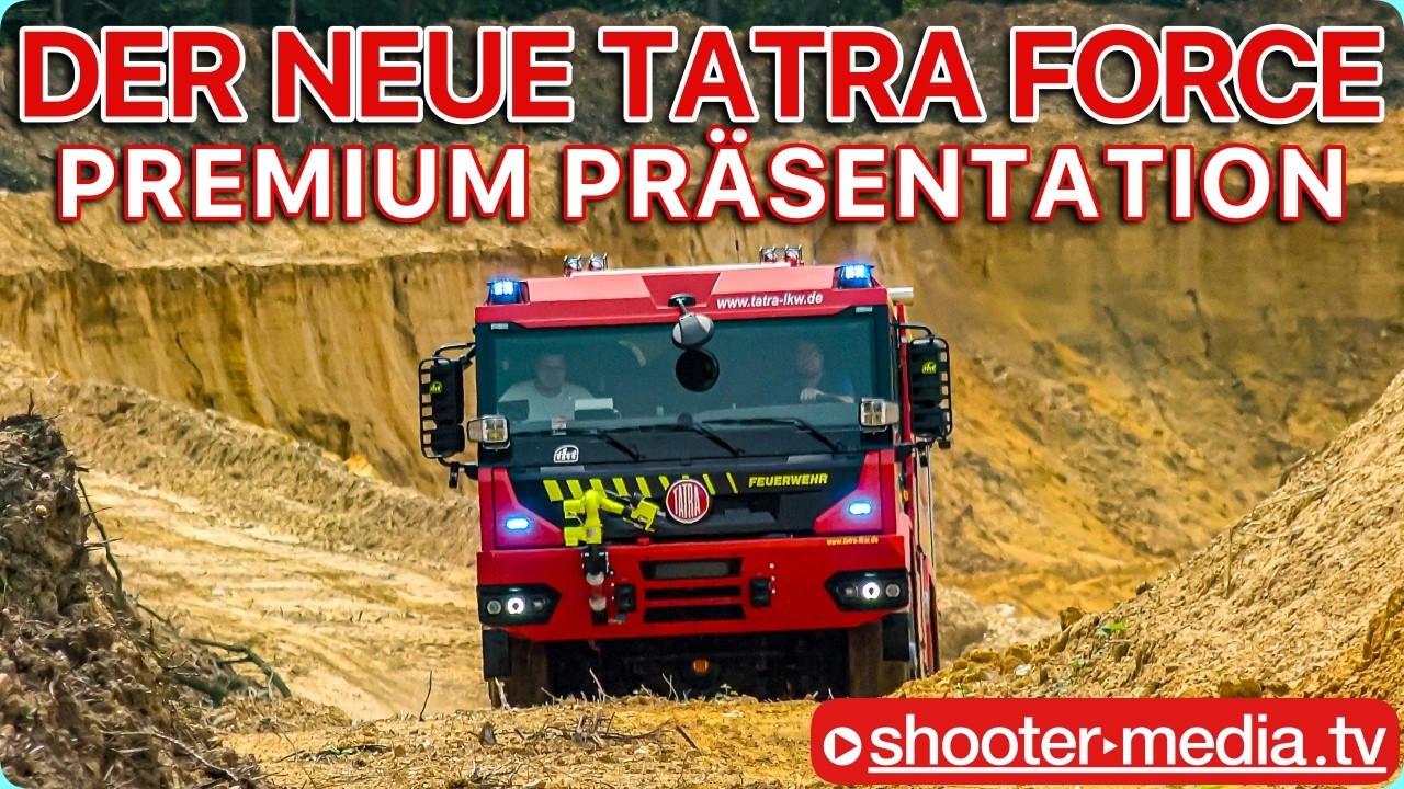 🆕 🚒 DER NEUE TATRA FORCE - PREMIUM PRÄSENTATION 🚒 🆕 | 3-Achser in Action