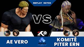 KOF XV🎞️  [AE] VERO (Duo Lon/Isla/Yamazaki) vs PITER ERN (Isla/Duo Lon/Dolores)🎞️EVO JAPÃO