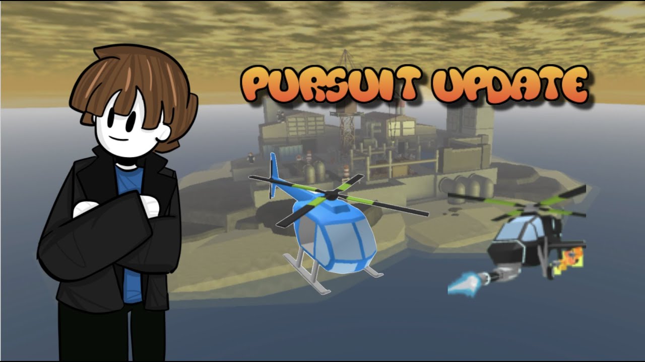 Pursuit Update Overview Tower Defense Simulator Youtube - roblox tower defense simulator helicopter