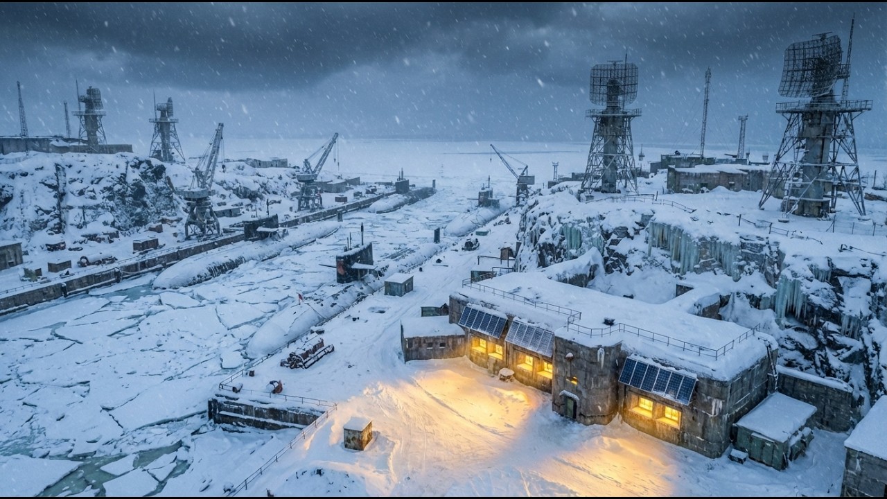 Rebuilding a frozen nuclear submarine base during the apocalypse