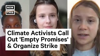 Young Activists Call Out World Leaders Ahead of Climate Strike