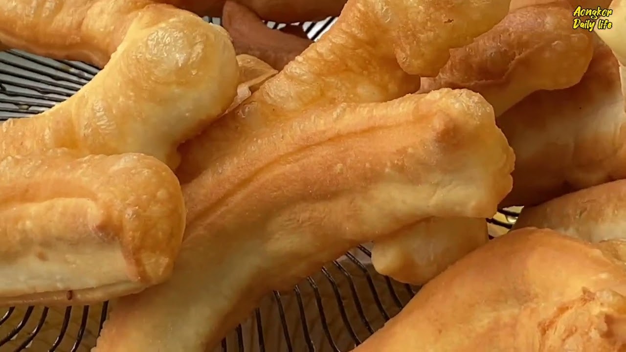 Cambodia Steel Bridge Market in Siem Reap with Street Food
