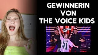 Gesangslehrerin reagiert auf die GEWINNERIN von The Voice Kids (Emma)