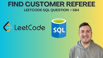 LeetCode SQL Interview Question: 584. Find Customer Referee