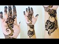 Arabic henna | Beautiful design | for front hand