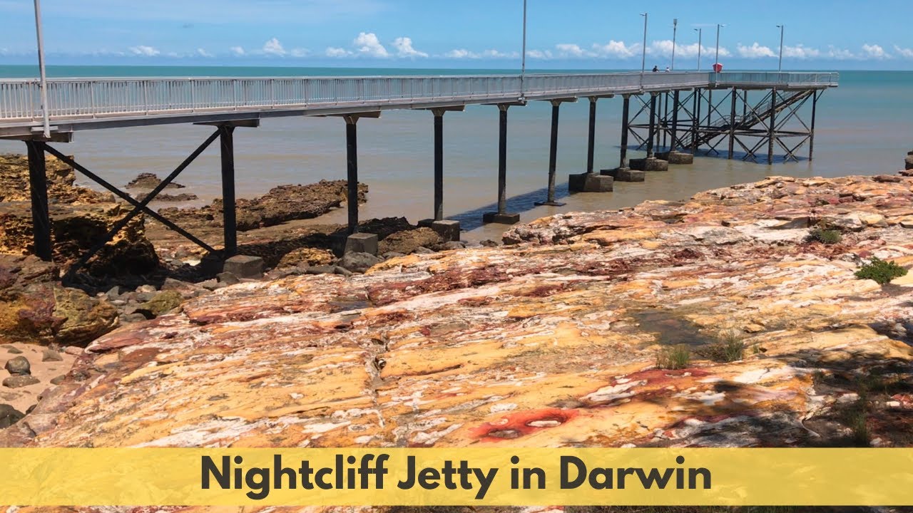 Darwin's popular Nightcliff Jetty and boat ramp. YouTube