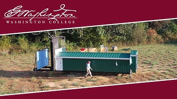 Bird-Friendly Glass Testing at Washington College