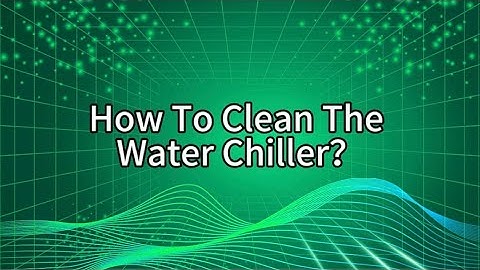 How To Install The Water Chiller With KASU Laser Cutter