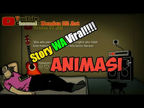  Story WA Animasi Santai  YouTube