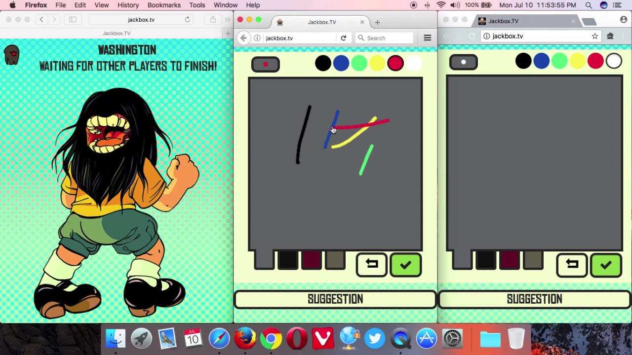 The Jackbox Party Pack 3 - Tee K.O.: DYE! DYE! DYE!