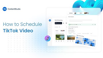 How to schedule TikTok Videos