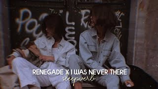 Renegade X i was never there (sped up) // tiktok version