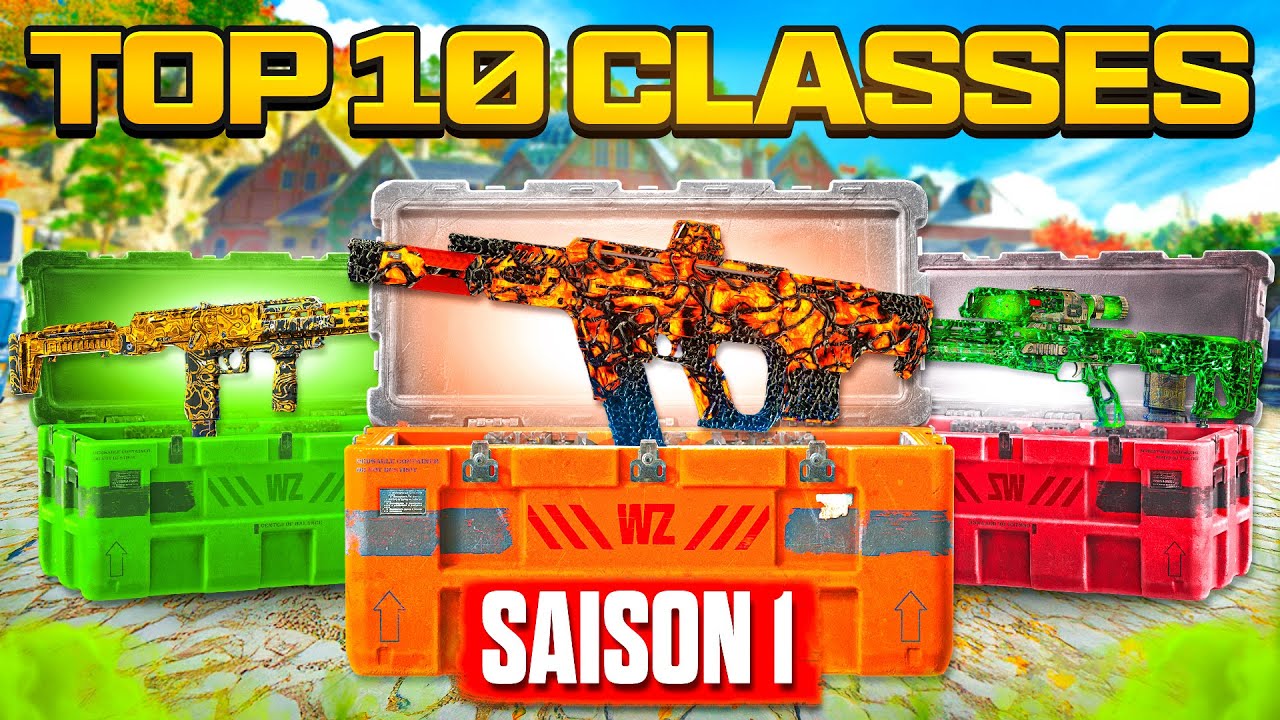 Le TOP 10 des Meilleures Armes & Classes Meta de Warzone en Saison 1!