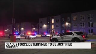 Deadly officer-involved shooting in Des Moines determined legally justified by Polk County Attorney