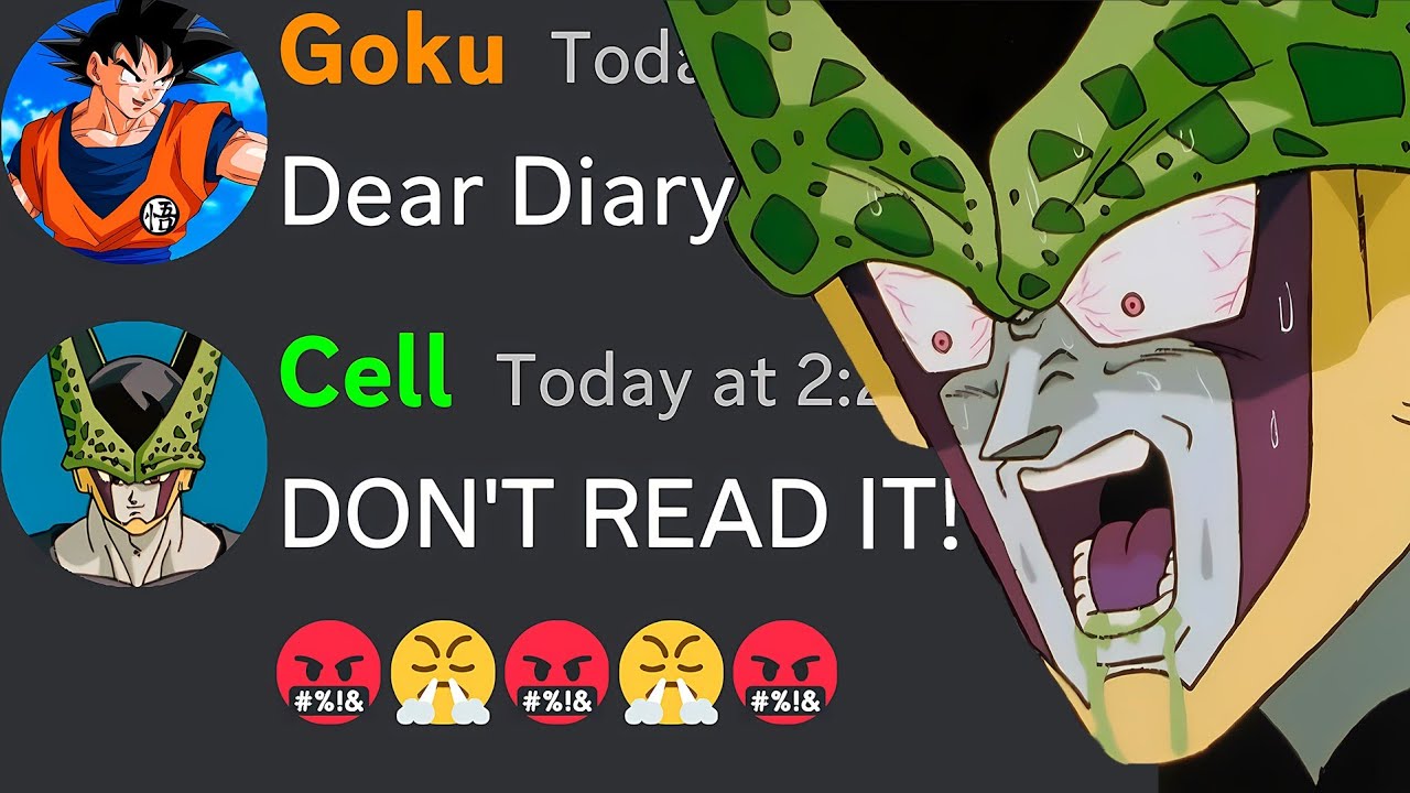 If Goku STOLE Cell's DIARY But It Gets More Intense