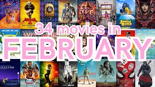 I watched a movie per day in February  Video Essay