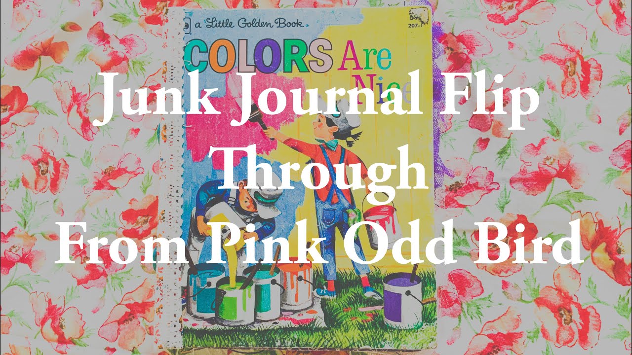 Journal from Pink Odd Bird Flip Through