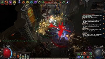 POE 3.11 Quad Herald Blade Vortex Elementalist Day 2