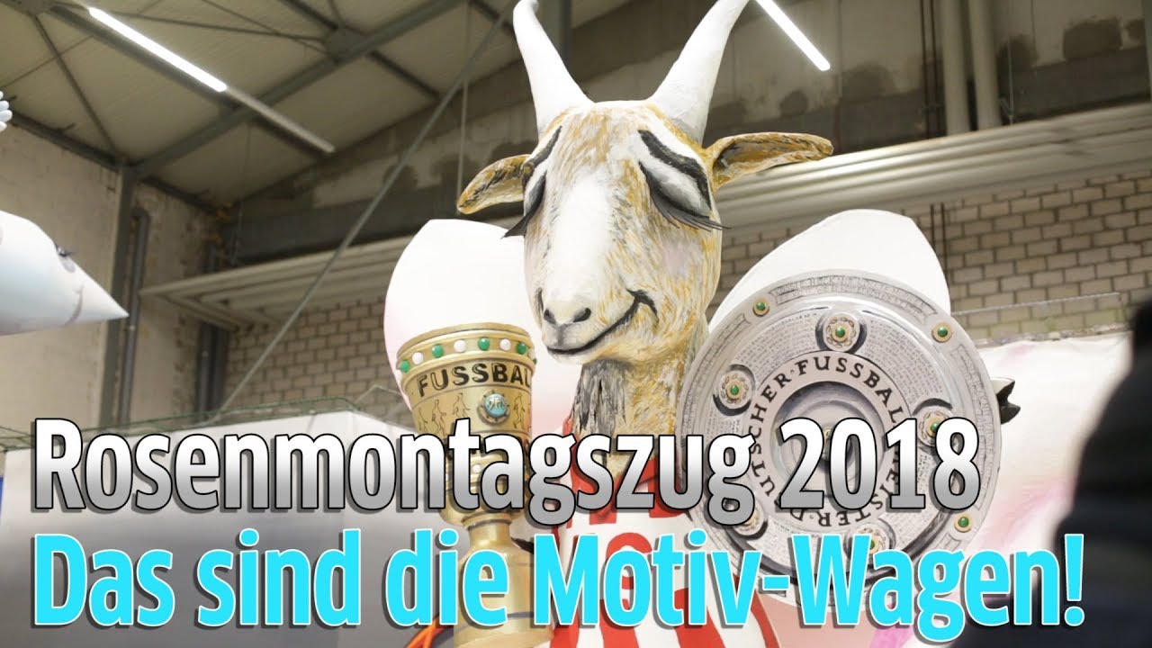 Karneval In Koln Rosenmontagszug 2018 Motiv Wagen Vorgestellt