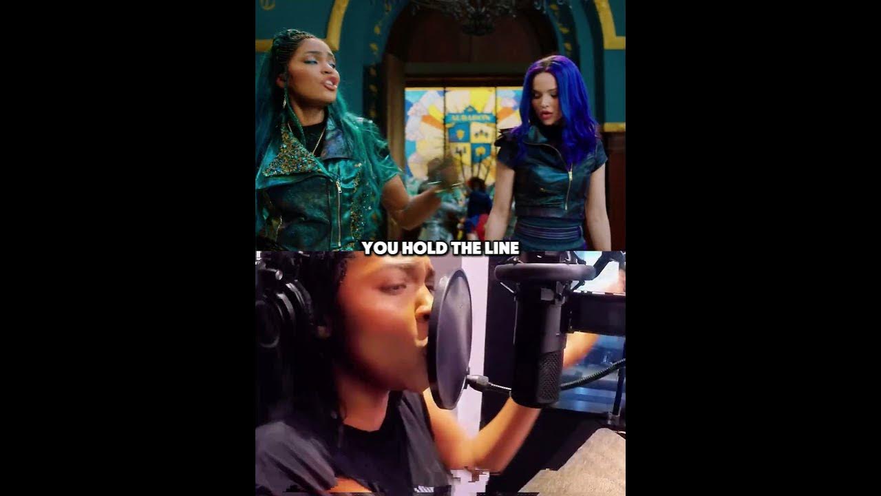 Descendants Night Falls BTS 😱 #fyp #descendants #song #shorts