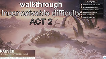Gears 5: ACT 2 Inconceivable difficulty walkthrough