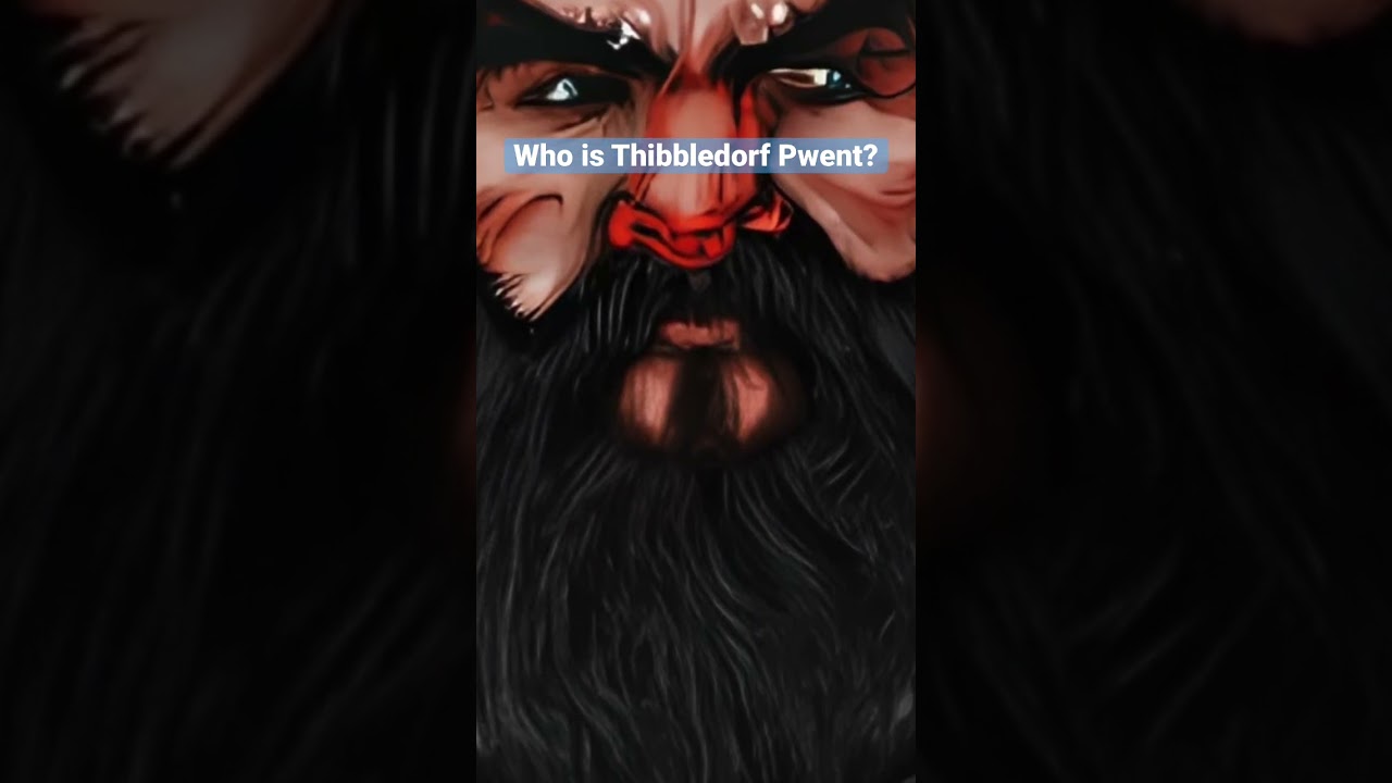 Who is Thibbledorf Pwent in Dungeons and Dragons? Hint: Me King! 