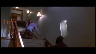 piano falling down the stairs