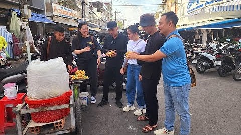 Xuyên việt T55 về Cà Mau ăn Đặc Sản chợ nhà Giàu Gặp Ánh Kua. Nguyễn Tất Thắng