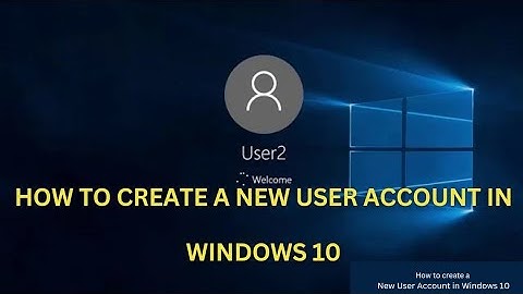 How to Create a New User Account on Windows 10  or 8| How to Create a Guest User Account