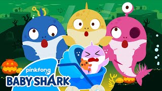 Peekaboo! Zombie Sharks Babysits on Halloween | +Compilation | Story for Kids | Baby Shark